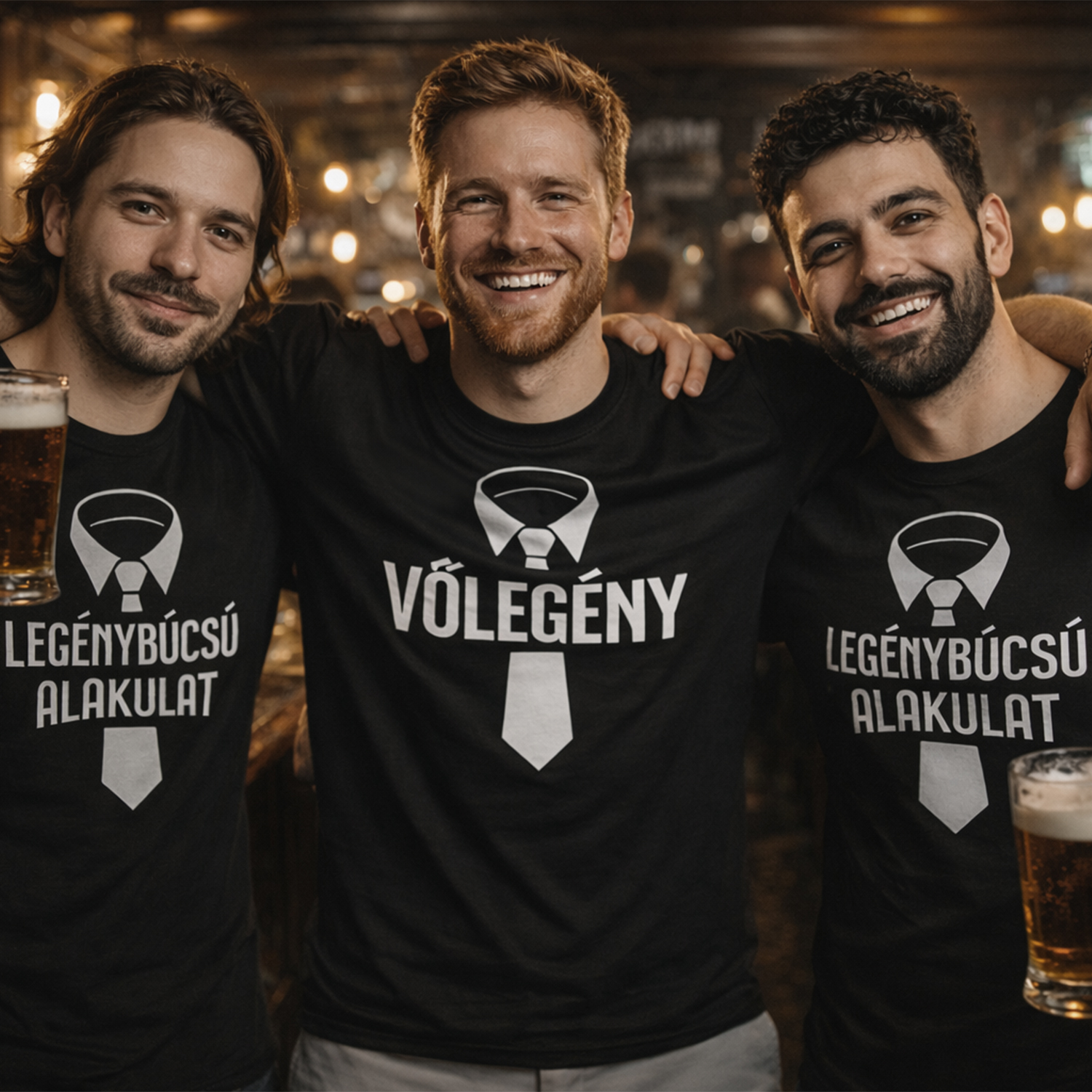 Vőlegény és legénybúcsú alakulat szett