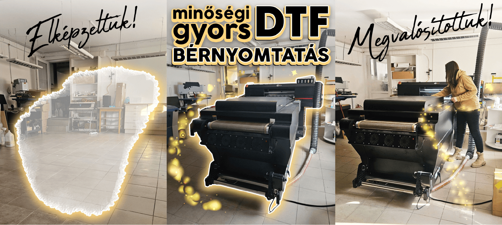 DTF bérgyártás