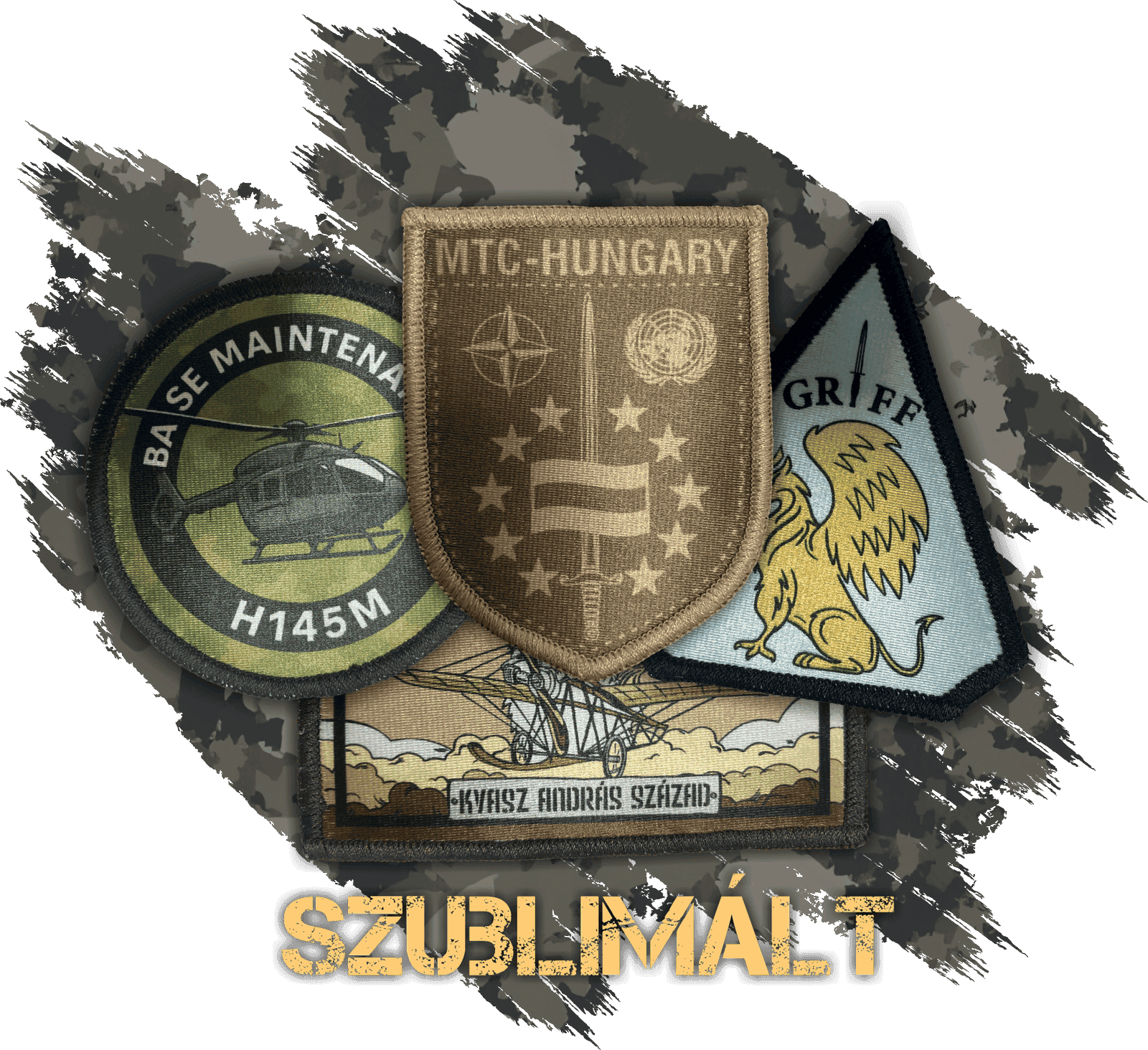 Szublimált felvarrók