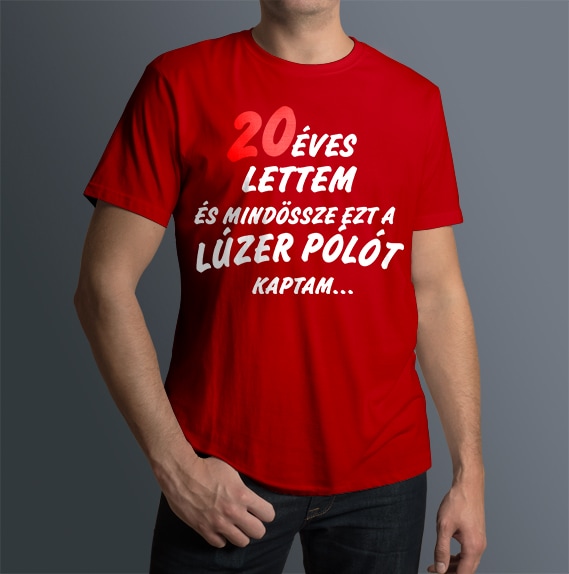 20 éves lettem